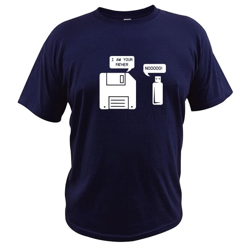 USB Floppy Disk "I am Your Father" T-shirt